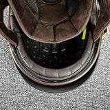 Motorcycle Half Helmet  Urban Chopper Design With Quick Release - Product detail 4
