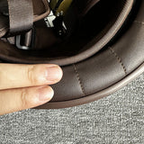 Motorcycle Half Helmet  Urban Chopper Design With Quick Release - Product detail 5