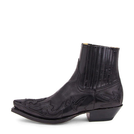 Western Leather Boots  Classic Embroidered Design - Product showcase