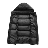 Winter Puffer Vest  Hooded Quilted Design - Product detail 4