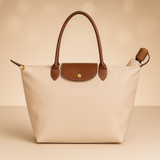 Waterproof Tote Bag  Premium Oxford Fabric With Leather Trim - Product detail 7