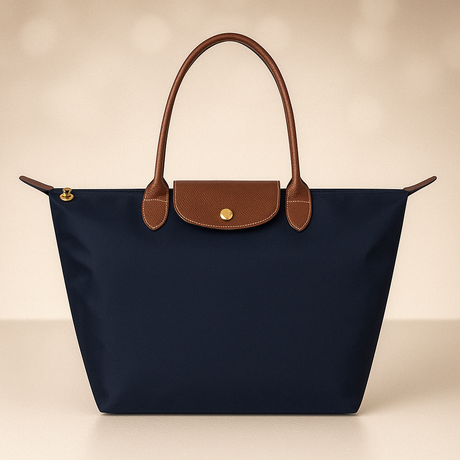 Waterproof Tote Bag  Premium Oxford Fabric With Leather Trim - Product detail 8