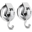 Heavy Duty Vacuum Suction Hooks  Stainless Steel Wall Mount Set - Product showcase