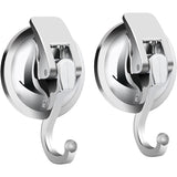 Heavy Duty Vacuum Suction Hooks  Stainless Steel Wall Mount Set - Product showcase