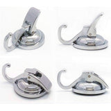 Heavy Duty Vacuum Suction Hooks  Stainless Steel Wall Mount Set - Detailed view