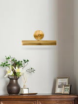 Modern Gold Wall Lamp  Linear Brass Finish - Product detail 9