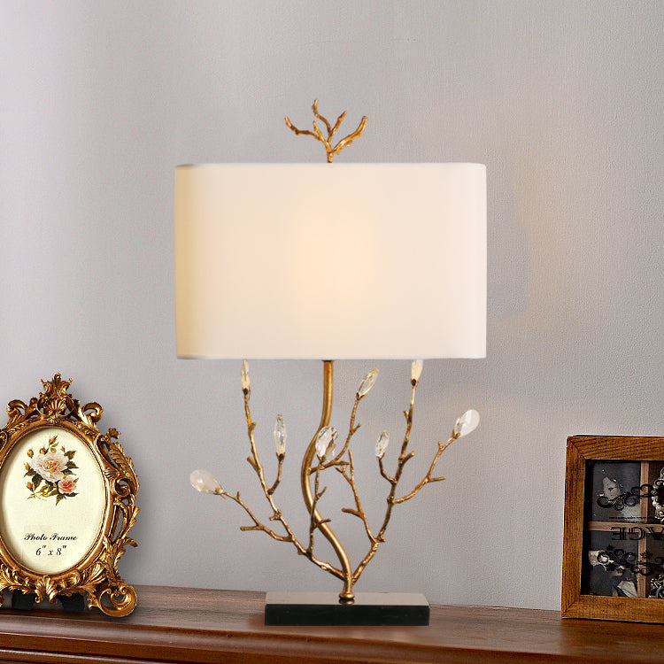 Botanical Table Lamp  Brass Branch Design - Product detail 4