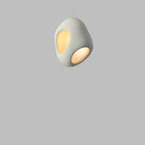 Modern Pendant Light  Sculptural White Shade Design - Product detail 5