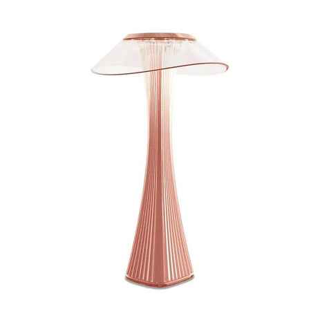 Modern Table Lamp  Ribbed Glass Design - Product detail 6