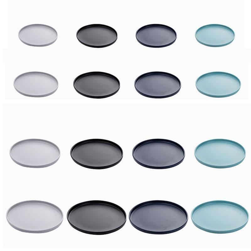 Modern Dining Plates  Navy Turquoise Gray Collection - Product detail 7