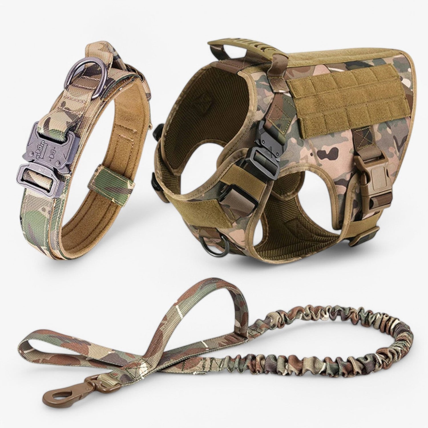 Military Grade Dog Harness  Tactical Training Vest with Quick-Release System - Product detail 12