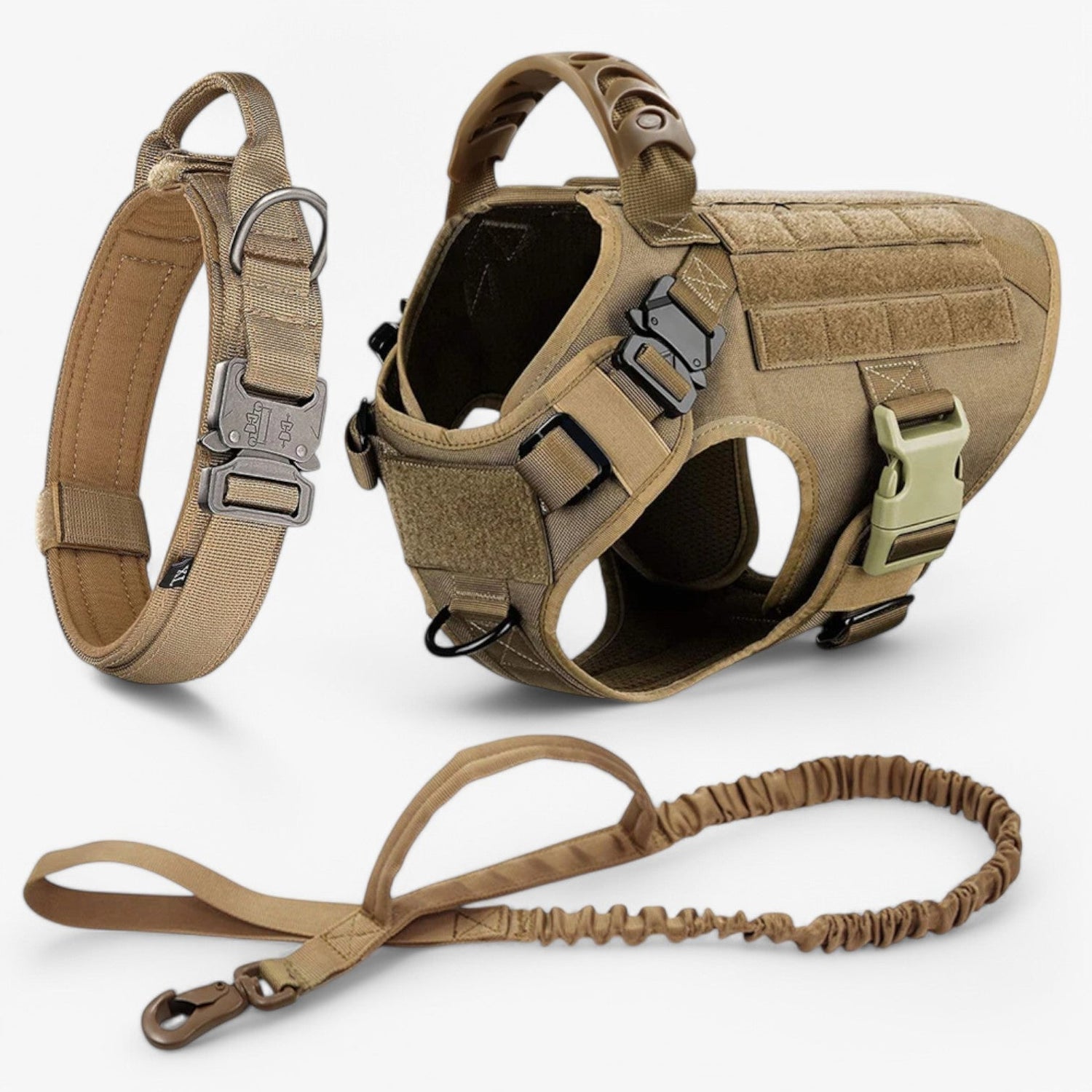 Military Grade Dog Harness  Tactical Training Vest with Quick-Release System - Product detail 10