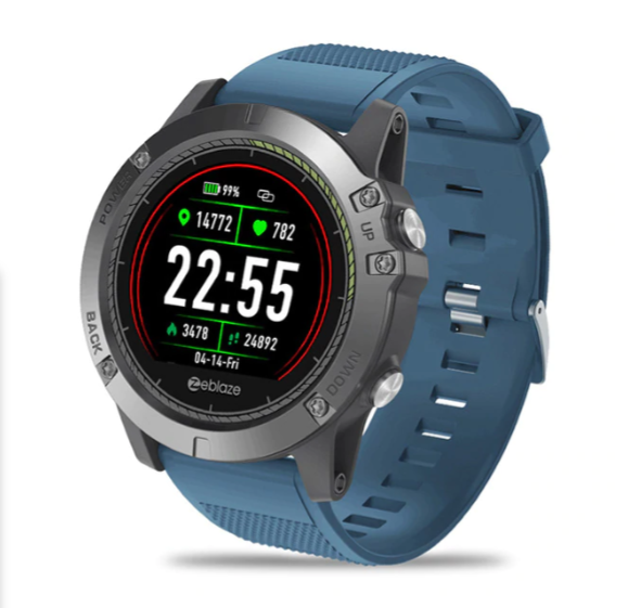 Smart Fitness Watch  3D Interface With Health Monitoring - Product example