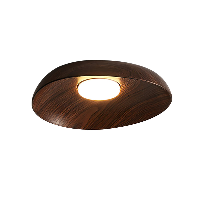 Modern Ceiling Light  Curved Wood Texture Design - Product detail 11