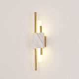 Modern Marble Wall Light  Gold Metal Linear Design - Product detail 14