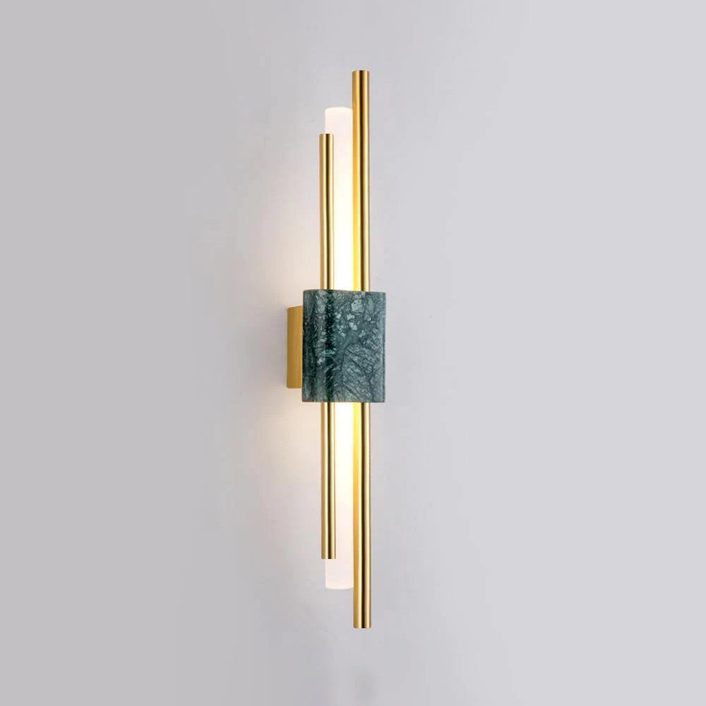 Modern Marble Wall Light  Gold Metal Linear Design - Product detail 15