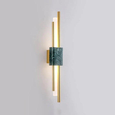 Modern Marble Wall Light  Gold Metal Linear Design - Product detail 15