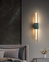 Modern Marble Wall Light  Gold Metal Linear Design - Product detail 10