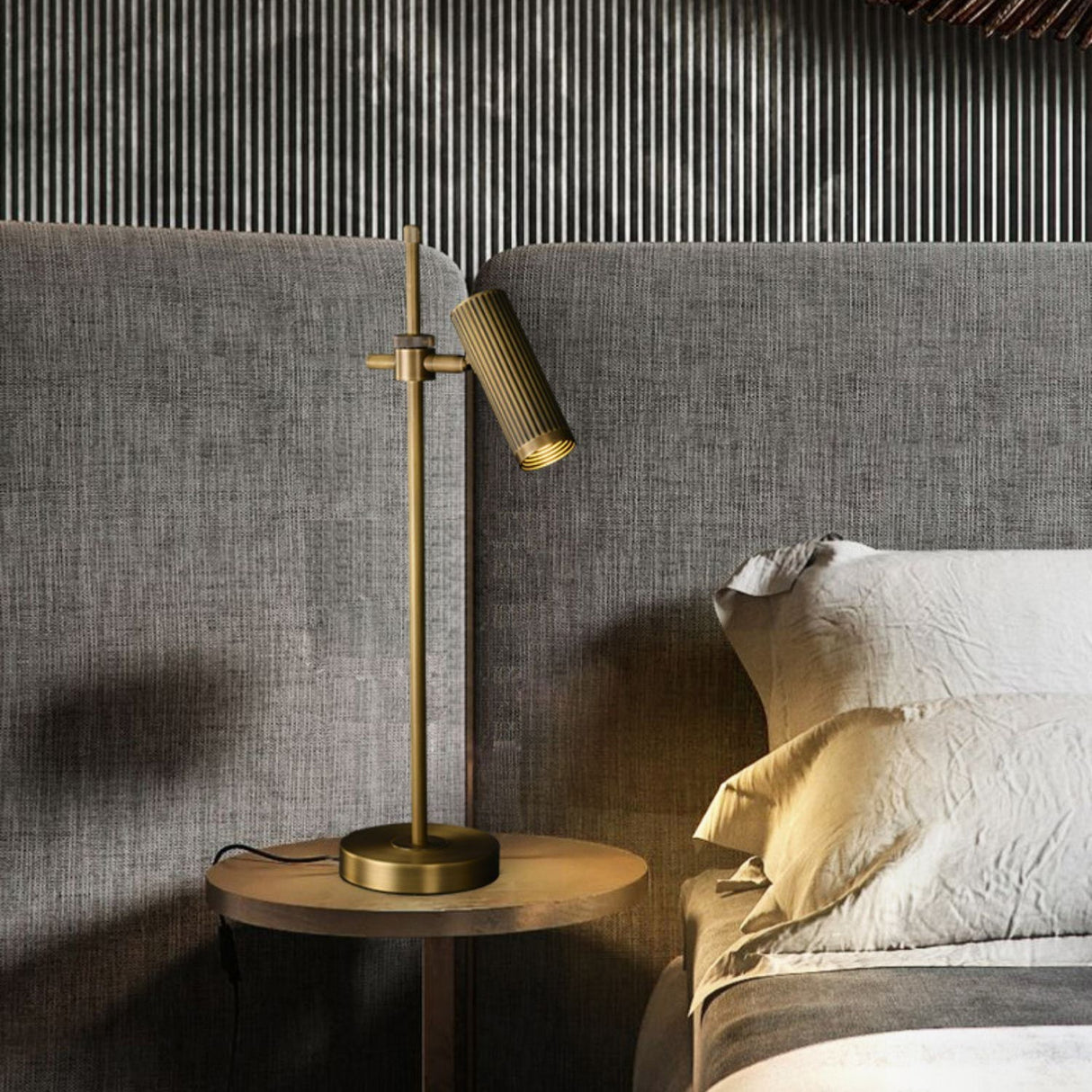 Modern Brass Task Lamp  Adjustable Spotlight Design - Product detail 16