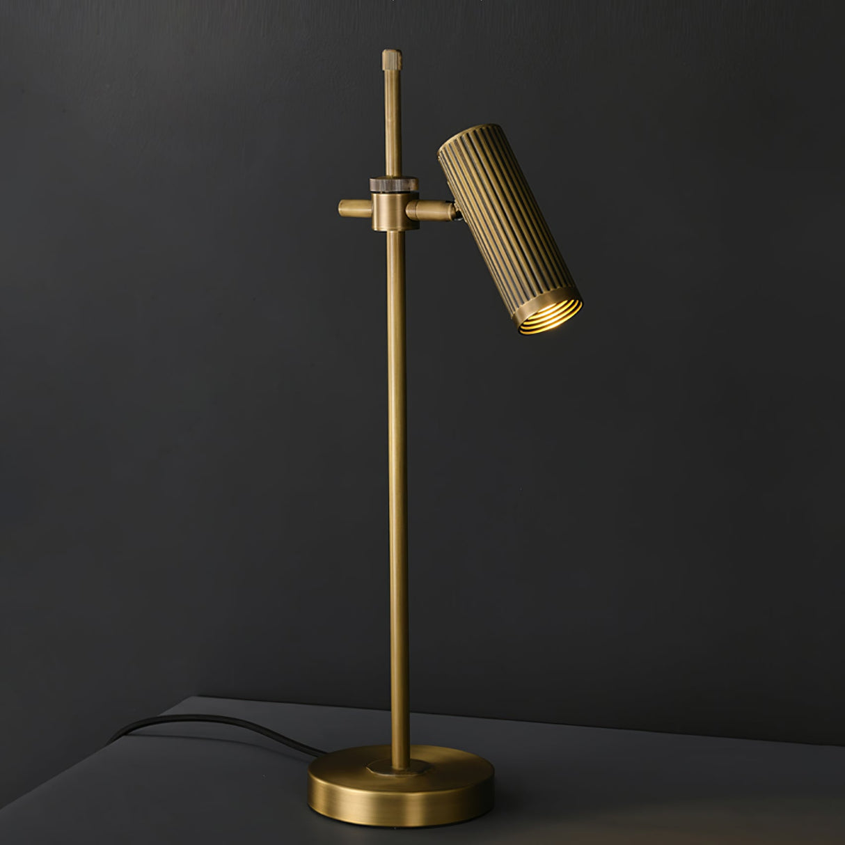 Modern Brass Task Lamp  Adjustable Spotlight Design - Product detail 17
