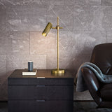 Modern Brass Task Lamp  Adjustable Spotlight Design - Product detail 6