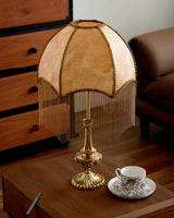 Scandinavian Table Lamp  Natural Wood  White Shade Design - Product detail 8