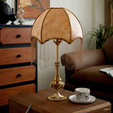 Scandinavian Table Lamp  Natural Wood  White Shade Design - Product detail 5