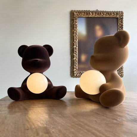 Teddy Bear Table Lamp  Soft Velvet LED Night Light - Product detail 23