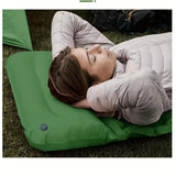 Camping Sleeping Pad  Inflatable Air Mattress with Built-in Pump - Detailed view