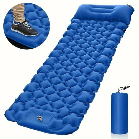 Camping Sleeping Pad  Inflatable Air Mattress with Built-in Pump - Product detail 4