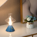 Vintage Table Lamp  Glass Hourglass Design - Product detail 12