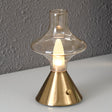 Vintage Table Lamp  Glass Hourglass Design - Product detail 29