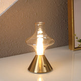 Vintage Table Lamp  Glass Hourglass Design - Product detail 23
