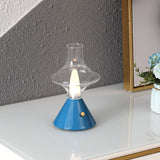 Vintage Table Lamp  Glass Hourglass Design - Product detail 24