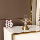 Vintage Table Lamp  Glass Hourglass Design - Product detail 26