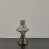 Vintage Table Lamp  Glass Hourglass Design - Product detail 4