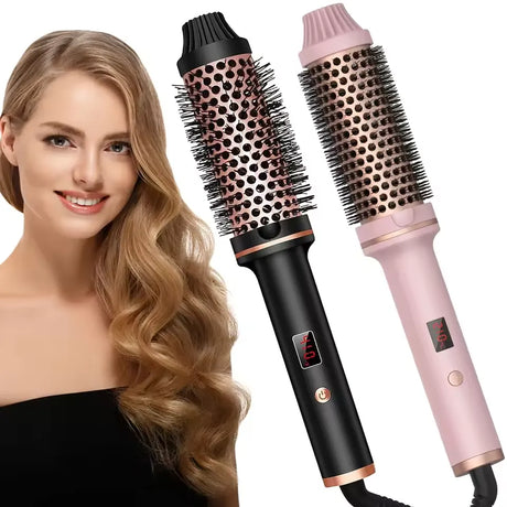 Ceramic Hair Styling Brush  Tourmaline Barrel With Ionic Technology - Product detail 4