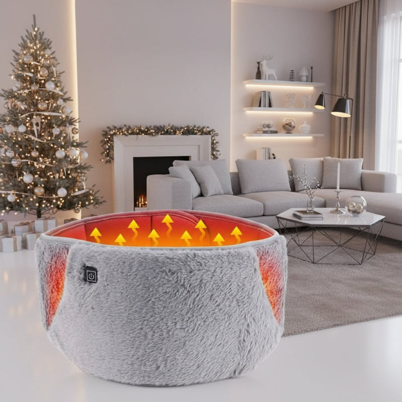 Electric Heating Belt  Soft Crystal Velvet Hand and Waist Warmer - Product showcase