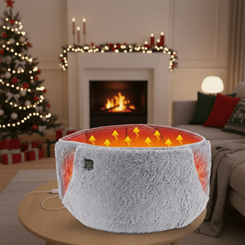 Electric Heating Belt  Soft Crystal Velvet Hand and Waist Warmer - Product example