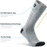 Rechargeable Heated Socks  Premium Battery Powered Winter Warmth - Product example