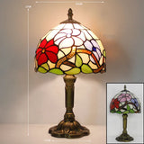 Floral Table Lamp  Stained Glass Sunflower Design - Product detail 8
