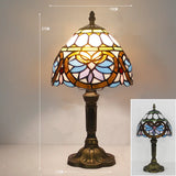 Floral Table Lamp  Stained Glass Sunflower Design - Product detail 12