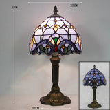 Floral Table Lamp  Stained Glass Sunflower Design - Product detail 10