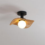 Modern Hemp Ceiling Light  Natural Woven Wing Design - Product detail 25