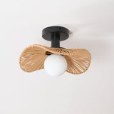 Modern Hemp Ceiling Light  Natural Woven Wing Design - Product detail 19