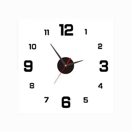 Silent Wall Clock  Gradient Gold Digital Design - Product detail 12