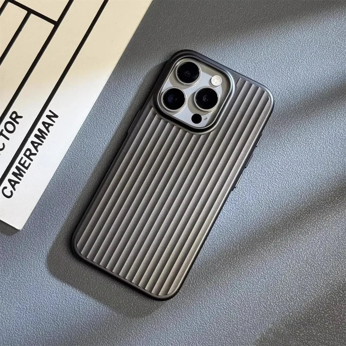 Premium Phone Case  Ribbed Aluminum Design - Product detail 6