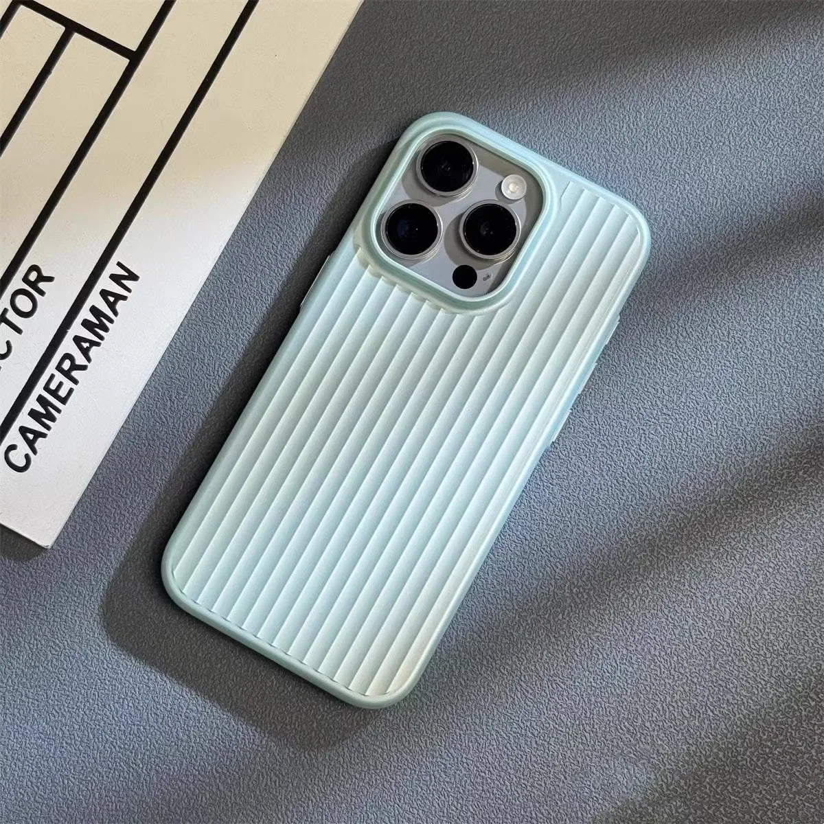 Premium Phone Case  Ribbed Aluminum Design - Product detail 9