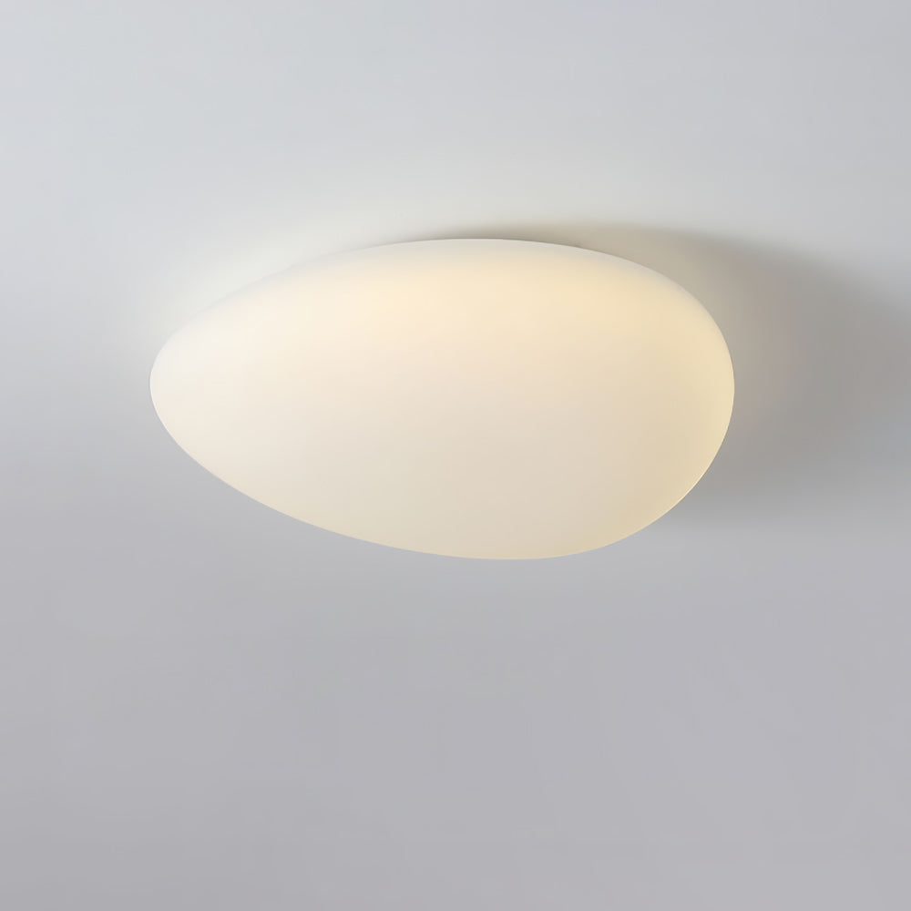Modern LED Ceiling Light  Minimalist White Oval Design - Product detail 11