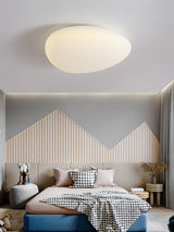 Modern LED Ceiling Light  Minimalist White Oval Design - Product detail 10
